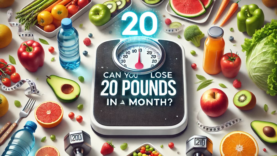 Can You Lose 20 Pounds in a Month